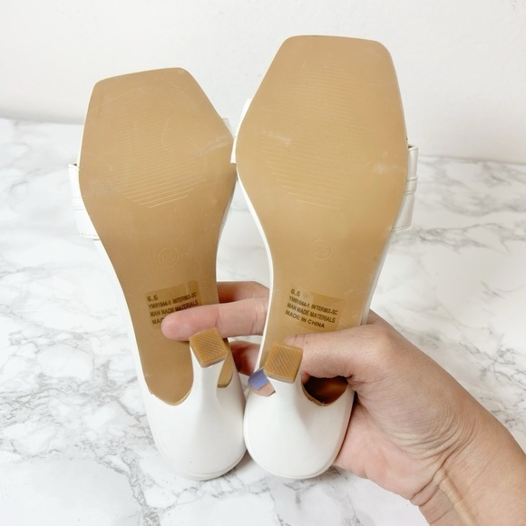 CAPE ROBBIN INTERMIX SEXY STILETTO HIGH HEELS FOR WOMEN SQUARE TOE SIZE 6.5 NEW - Picture 6 of 6